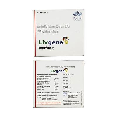 Livgene 9 Tablet 15'S - Cholelithiasis/Gall Stones