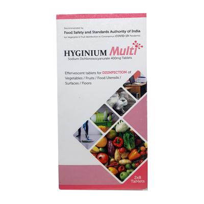Hyginium Multi Disinfectant Effervescent Tablet (Pack of 2 x 8's) - Others