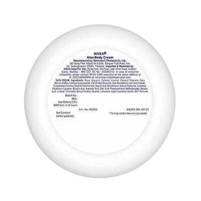 Nivea Aloe Hydration Skin Cream 100 ml - Lotions & Creams