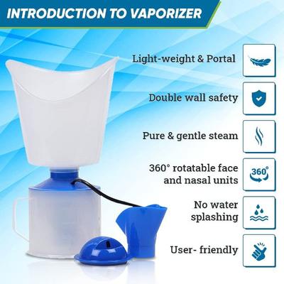 Carent Premium 3 in1 Steamer Vaporiser - White 1's - Nebulizer & Vaporizer