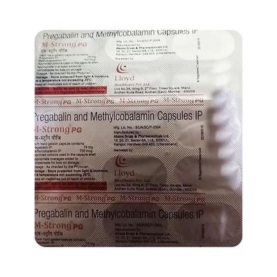 M STRONG PG Capsule 15's - Neuropathic Pain-Dru