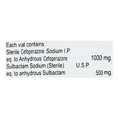CEFOPRAX SB 1.5 Injection 1's - Bacterial Infections-Cep