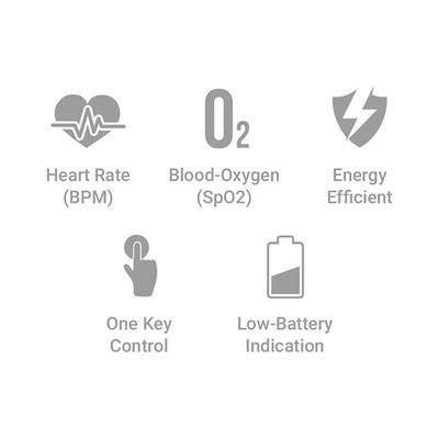 Zebronics Fingertip Pulse Oximeter (ZEB-FPO500) - Thermometer & Oximeter