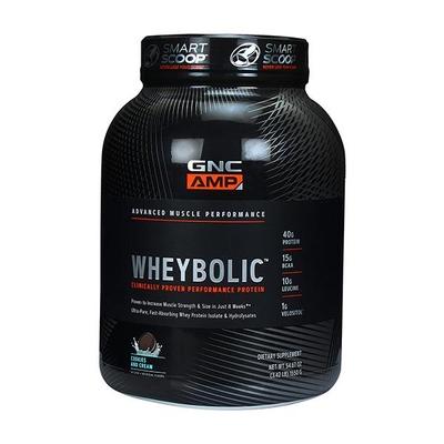 GNC Pro Performance Amp Amplified Wheybolic Extreme 60 Original Powder - Cookies N Cream 3 lb - Whey Proteins