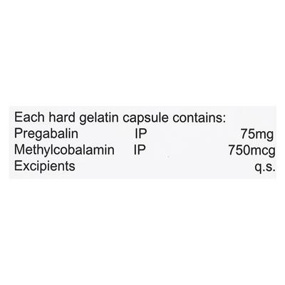Sioneuron PG 75/750mcg Capsule 10'S - Neuropathic Pain-Dru