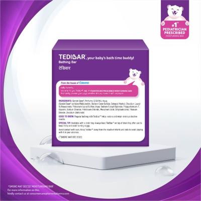 TEDIBAR BATHING Bar 2X100gm - Baby Soap