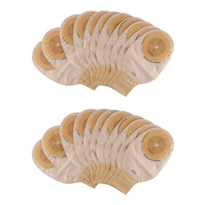 Bao Health One Piece Open Ostomy Bag with Filter & Velcro Closure (1146008F) (15 - 60 mm) 20's - Urology Supplies