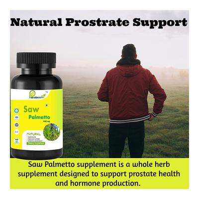 Puraberry Saw Palmetto 800 mg Veg Capsule 60's - Herbal Dietary Supplement