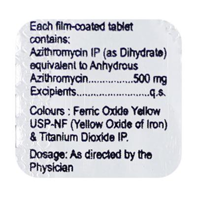 Pratham 500mg Tablet 5'S - Bacterial Infections-Pen