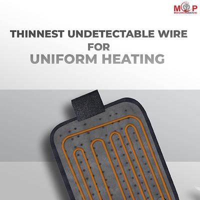 MCP Electric Heating Pad - Velvet Grey - Heating Belt