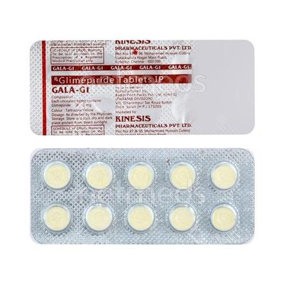 Gala G 1mg Tablet 10'S - Diabetes-Ant