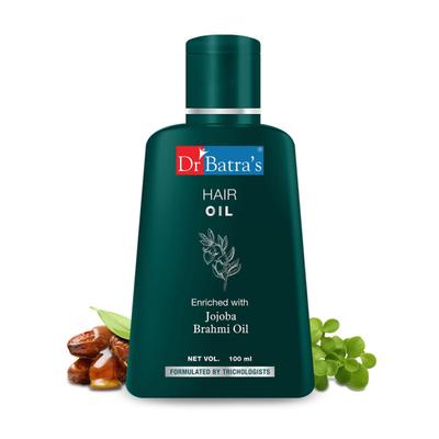 Dr Batra's Hair Fall Control Shampoo 500 ml + Hair Fall Control Serum 125 ml + Hair Oil 100 ml - Hair Treatment