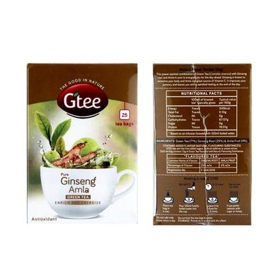 GTEE Green Tea Bags - Ginseng 25's - Teas