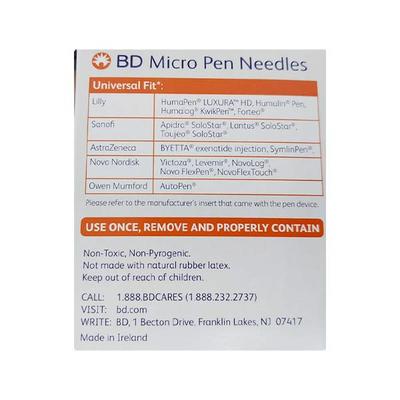 BD Ultra Fine Micro Pen Needle 100's - Surgical Instruments