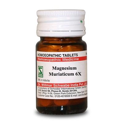 Dr.Willmar Schwabe Magnesia Muriatica 6X Tablet 20 gm - Bio-Chemic