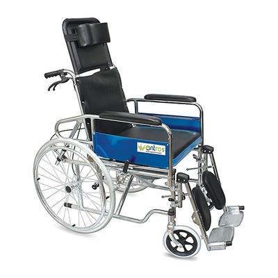 Entros Wheelchair with Detachable Armrest and Foot (EHS-608GC) - Walker & Walking Stick