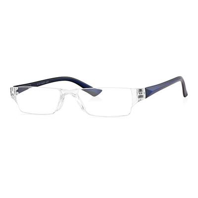 Klar Eye Rectangle Rimless K-511 Reading Glass - Blue, 3 Power - Men Eyeglasses