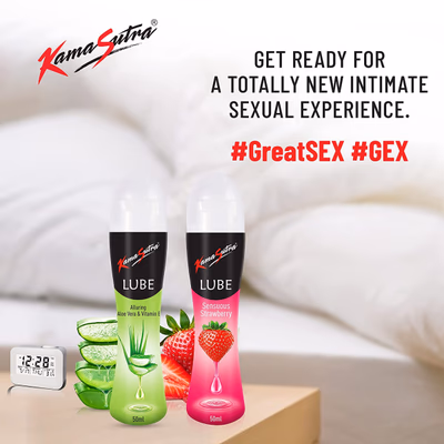 Kamasutra Lube Alluring - Aloe Vera & Vitamin E 50 ml - Flavoured Lubes