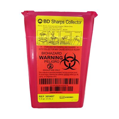 BD Sharps Collector (Ref. 305487) - 1.5 qt. - Surgical Instruments
