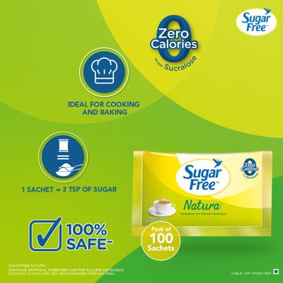 SUGAR FREE NATURA SACH 100'S - Sugar Substitute