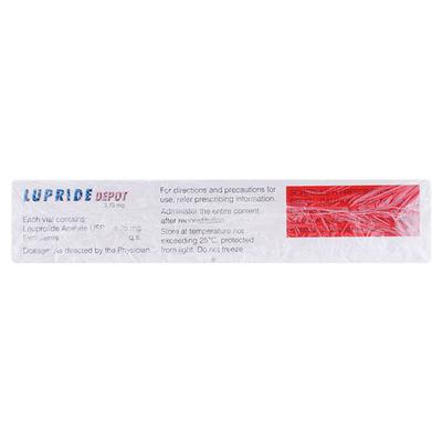 Lupride 3.75mg Injection(Depot) 1'S - Cancer Oncology-Hor
