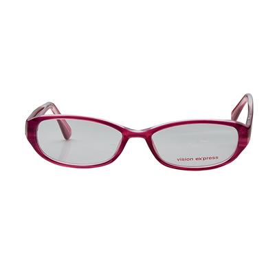 Vision Express 48998 Blue Oval Eyeglasses (Including Anti-Reflective Coating Lens) 1's - Wearables Eye Glasses
