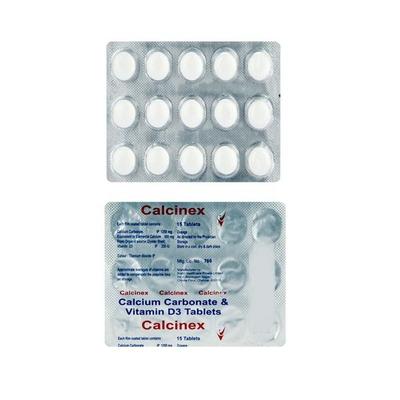 Calcinex Tablet 15'S - Supplements-Cal