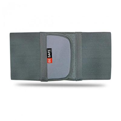 Be Safe Forever Rib Support Chest Binder - Grey (XXL) - Abdomen/Neck/Arm/Elbow Supports