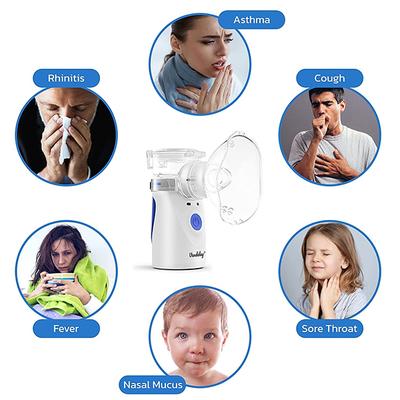 Vandelay Nano Atomizer Nebulizer - White - Nebulizer & Vaporizer