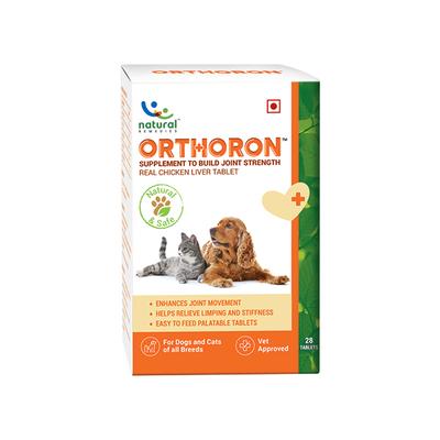 Natural Remedies Orthoron Tablets 28's - Pet Healthcare