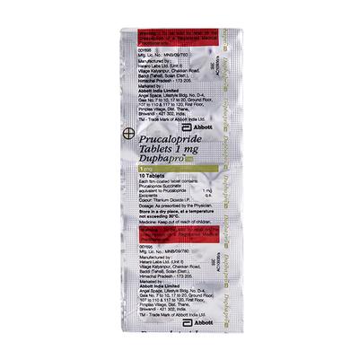 Duphapro 1mg Tablet 10'S - Ulcerative Colitis/Bowel Inflammatory Disease-GIT