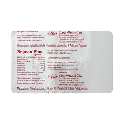 Rejuvin Plus Capsule 10'S - Supplements-Vam