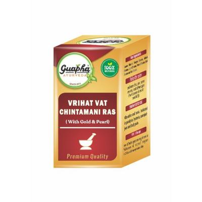 Guapha Ayurveda Vrihat Vat Chintamani Ras (With Gold & Pearl) Tablet 30's - Speciality Medicines