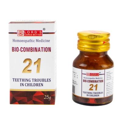 Lord's Bio-Combination No 21 Tablet 25 gm - Bio-Combination