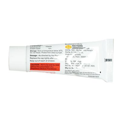 LULYERA Cream 50gm - Fungal Infections-Taa