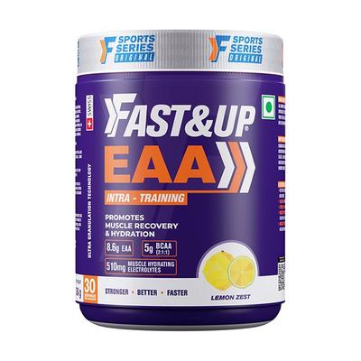 Fast&Up EAA Intra Training Supplement (30 Servings) - Lemon Zest Flavour 390 g - Workout Essentials