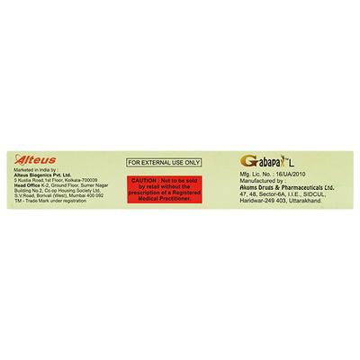 GABAPAX L Gel 30gm - Neuropathic Pain-Dru