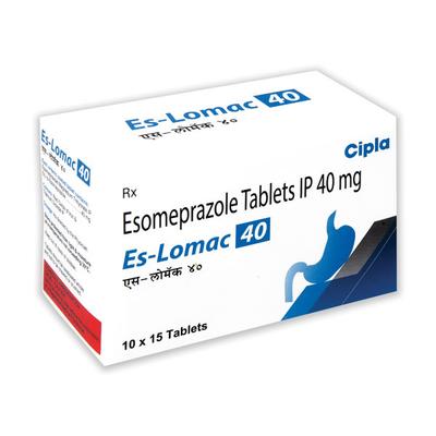 ES LOMAC 40 Tablet 15's - Ulcer/Reflux/Flatulence-Aaa
