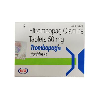 TROMBOPAG 50 Tablet 7's - Blood Clot-Ant