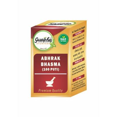 Guapha Ayurveda Abhrak Bhasma (100 Puti) Powder 10 gm - Speciality Medicines