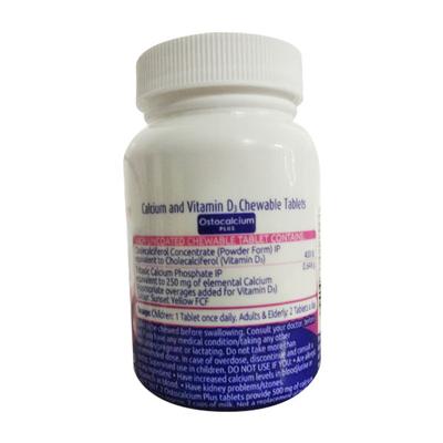 Ostocalcium Plus Chewable Tablet 30's - Calcium And Minerals