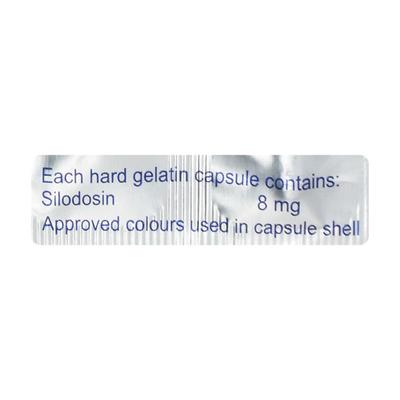 SILORAP 8 Capsule 10's - Bladder And Prostate Disorders-Dru