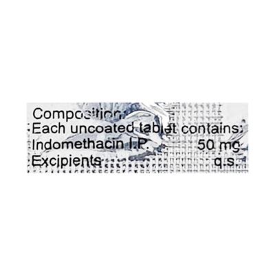 INMECIN 50 Tablet 10's - Pain relief-Nsa