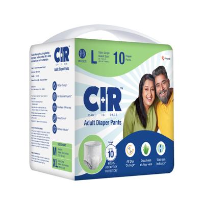 CIR Adult Diapers - Pants (L) 10's - Adult Diapers & Pads