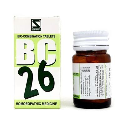 Dr.Willmar Schwabe BC 26 Tablet 20 gm - Bio-Combination