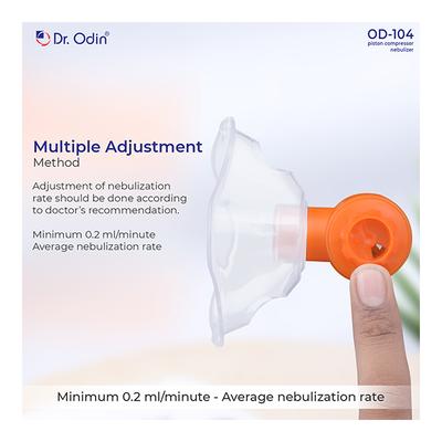 Dr. Odin Piston Compressor Nebulizer (OD-104) - Nebulizer & Vaporizer