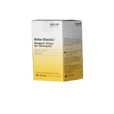 Acensia Keto-Diastix Test Strips 50's - Blood Glucose Monitors/Test Strips
