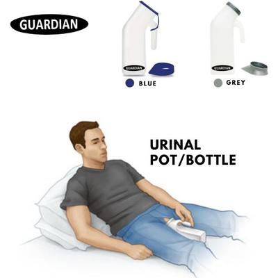 Guardian Urine Pot for Adult - Blue - Urology Supplies