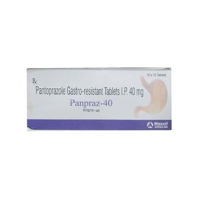 PANPRAZ 40 Tablet 10's - Ulcer/Reflux/Flatulence-Aaa