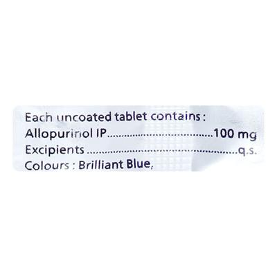ISOLORIC 100mg Tablet 10's - Gout